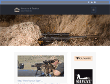 Tablet Screenshot of firearmsandtactics.com